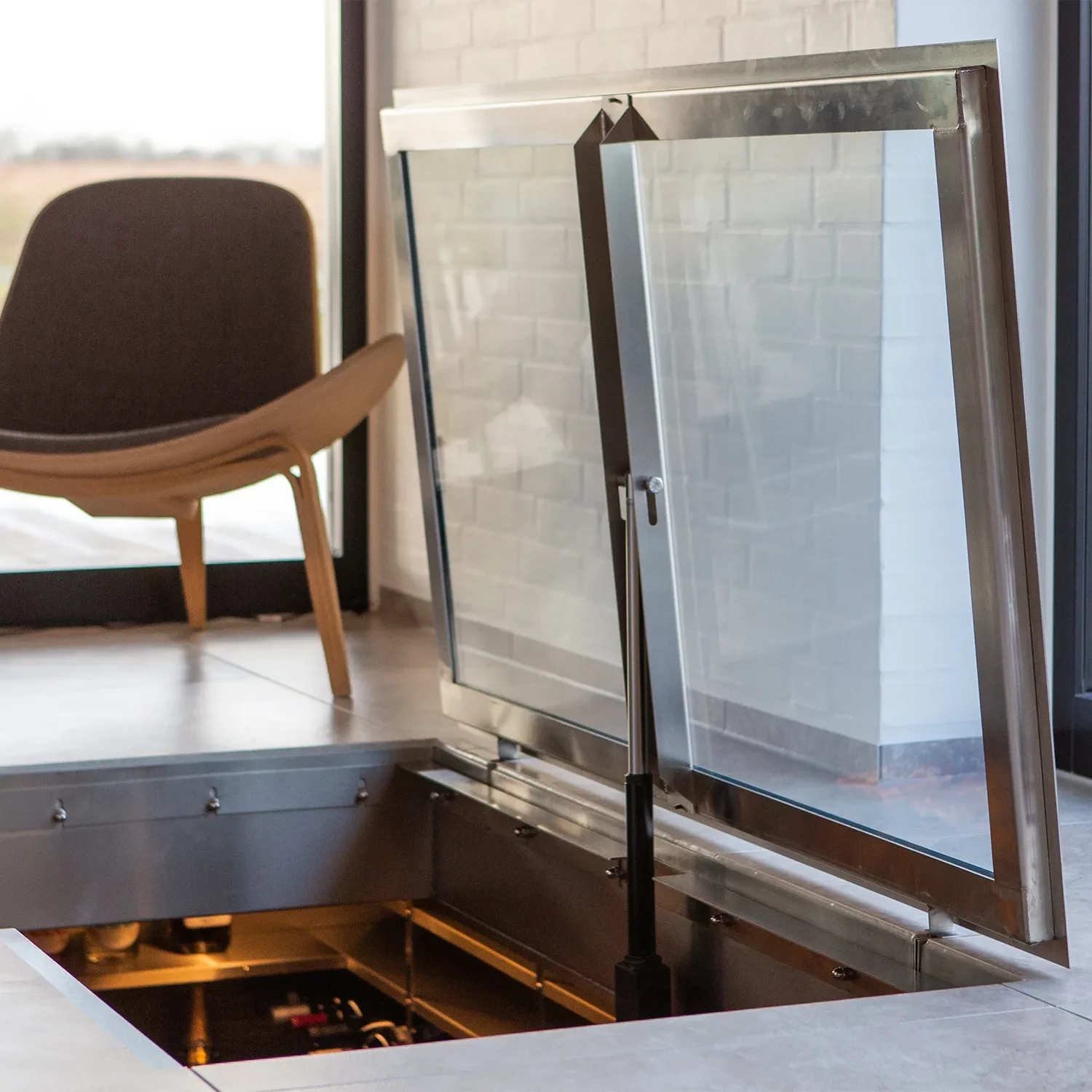 Wine cellar door