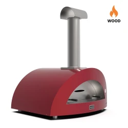 Moderno 5 Pizze Red - Wood Fueled Pizza Oven