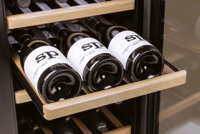 WineSafe 192, a secure wine cooler designed to store up to 192 bottles with optimal conditions to preserve the quality of your w