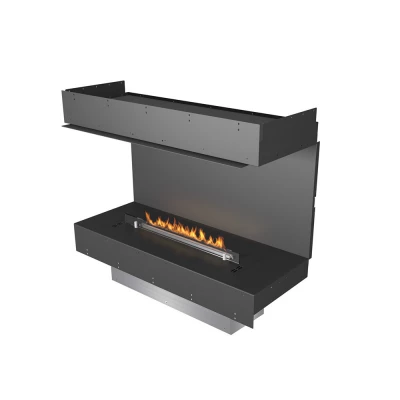Planika Forma Three-sided Built in Bioethanol Fireplace with Prime Fire Burner Planika Forma Three-sided Built in Bioethanol Fireplace with Prime Fire Burner