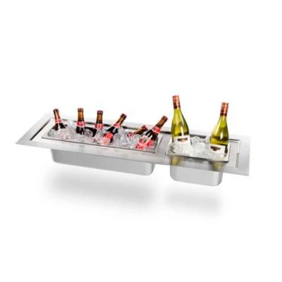 Beer & Wine Cooler to be built into a table - 99x32 cm Beer & Wine Cooler to be built into a table - 99x32 cm