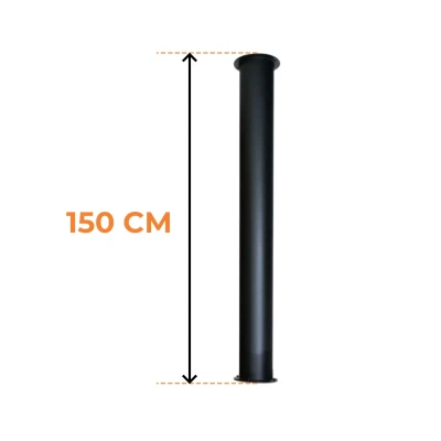 ScandiFlames Toronto Mounting Pipe 150 cm ScandiFlames Toronto Mounting Pipe 150 cm