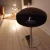 Cocoon Pedestal bio fireplace in black