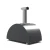Alfa Forni Moderno 3 Pizze Grey wood-fueled pizza oven.