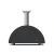 Alfa Forni Moderno 2 Pizza Grey Hybrid pizza oven using gas and wood.