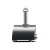 Alfa Forni Moderno 2 Pizza Grey Hybrid pizza oven using gas and wood.