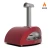 Moderno 5 Pizze Red - Wood Fueled Pizza Oven