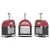 Moderno 3 Pizze Red - Wood Fueled Pizza Oven