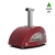 Moderno 3 Pizze Red - Hybrid Fueled Pizza Oven