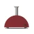Moderno 3 Pizze Red - Hybrid Fueled Pizza Oven