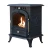 ScandiFlames Bergen - Free-standing bioethanol fireplace in cast iron construction