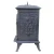 ScandiFlames Bergen - Free-standing bioethanol fireplace in cast iron construction