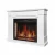 Artiflame Boston AF28S Electric Fireplace White 