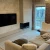 Foco Corner Left 800 - Modern left-sided corner bioethanol fireplace with sleek black design and tempered glass.