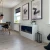 ScandiFlames Bismarck White - 120cm Wide Freestanding Bioethanol Fireplace