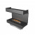 Planika Forma Three-sided Built in Bioethanol Fireplace with Prime Fire Burner