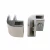 Corner glass brackets for bioethanol fireplace and gas fireplace safety glass