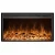 ScandiFlames Electric Pyrope 90 cm Fireplace Insert for Wall Mounting or Old Fireplace Integration