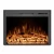 ScandiFlames Electric Pyrope 77 cm Fireplace Insert for Wall Mounting or Old Fireplace