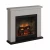 Frode Beige Electric Fireplace