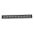 Black Ventilation Grille - 100x11 cm with a Ventilation Area of 420 cm²