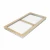 Vinorage Wine Cellar Glass Hatch – Brass 800x1500 mm