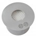 Round stainless steel bioethanol burner