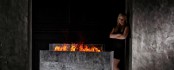 Water fireplace insert Mistero 500