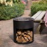 Transportable Fire Barrel with Grill
