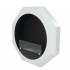 Octagonal Wall Mounted Bioethanol Fireplace