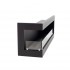 Large Left-facing Corner Bio Fireplace For Installation 115 cm
