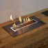 Automatic biofireplace burner with remote
