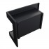 Corner bio fireplace 60 cm (right)