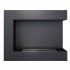 Corner bio fireplace 60 cm (right)