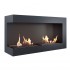 Corner bio fireplace 90 cm (left)