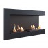Corner bio fireplace 90 cm (right) 