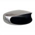 Hein and Haugaard UFO-60 Round-beamed, high-flame bio fireplace in steel