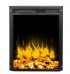 Professional electric fireplace LED 45 for wall mounting
