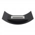 Curved bio fireplace for table