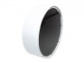Delaware White - Round wallmounted bioethanol fireplace