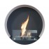 Delaware White - Round wallmounted bioethanol fireplace