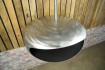 Hein and Haugaard UFO-60 Round-beamed, high-flame bio fireplace in steel