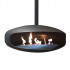 Hein & Haugaard ceiling hanging fireplace