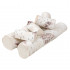 Birch wood decoration for bioethanol fireplaces - 6 pcs in different sizes