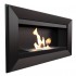 Bio fireplace for wall mounting, horizontal