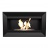 Bio fireplace for wall mounting, horizontal