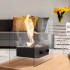 Small tabletop bio fireplace