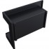 Corner bio fireplace 70 cm