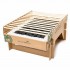 CasusGrill eco-friendly single use grill made of bamboo and cardboard