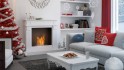 Crosby Fireplace Suite - Classic Mantel Bio Fireplace 